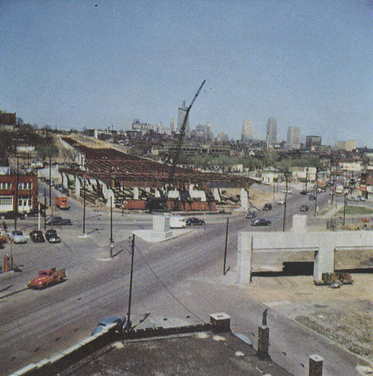 Southwest Trafficway construction