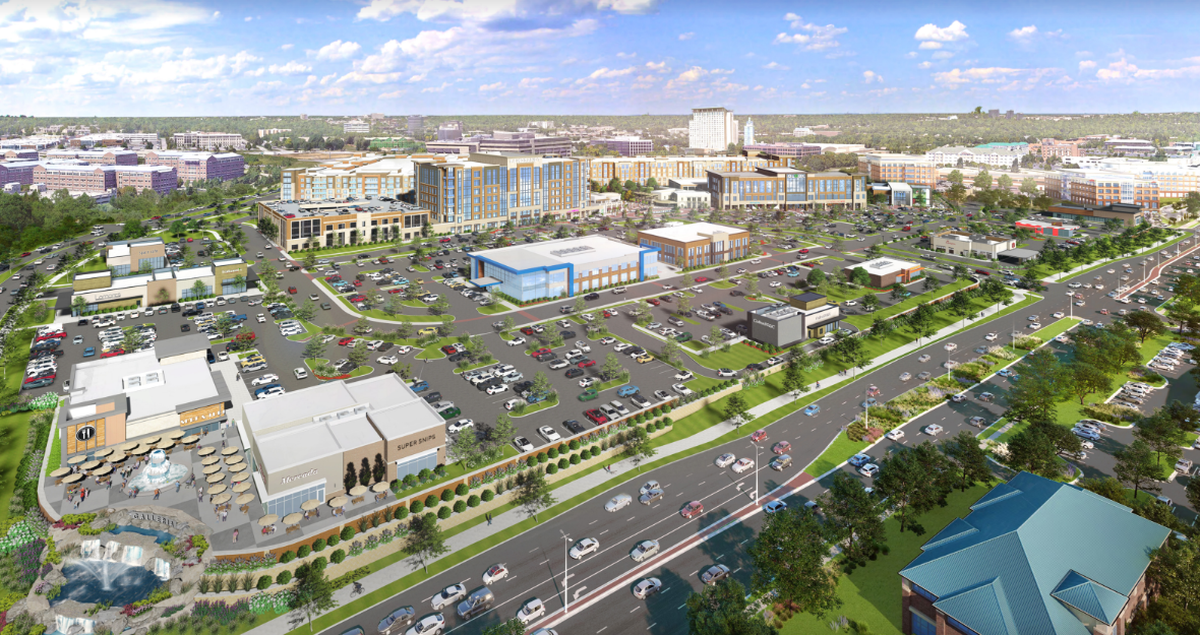 Development is marching along with the Galleria 115 project at 115th Street and Nall Avenue.