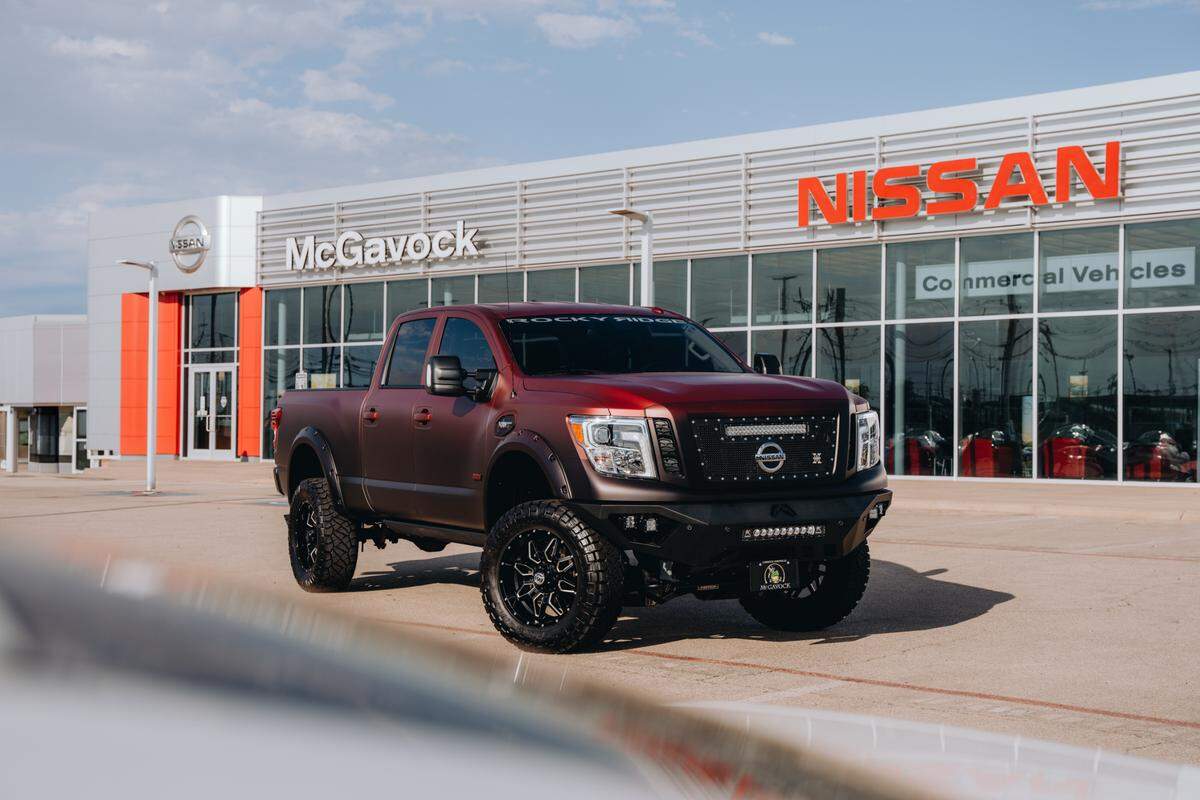 This is a truck once owned by the Chiefs’ Patrick Mahomes.