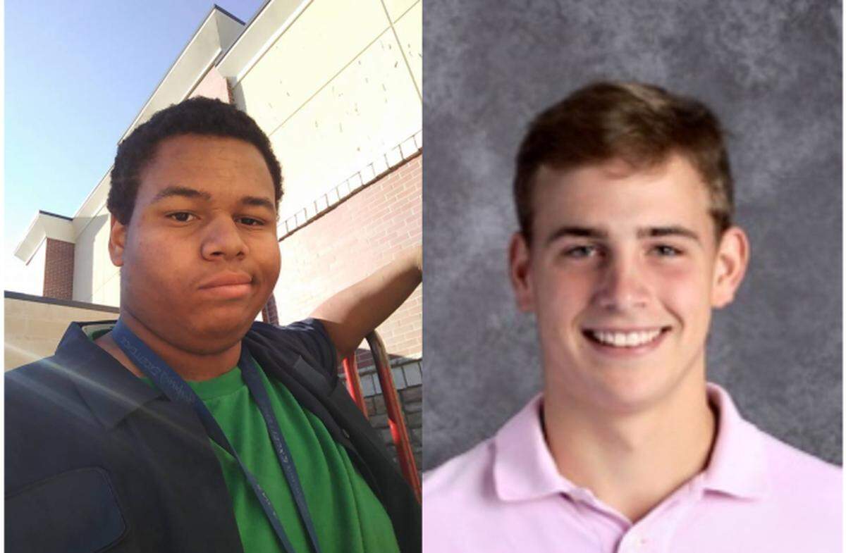 Samuel Siebuhr, left, and Matthew Bloskey were killed in the Oct. 6, 2018, traffic crash in Overland Park.