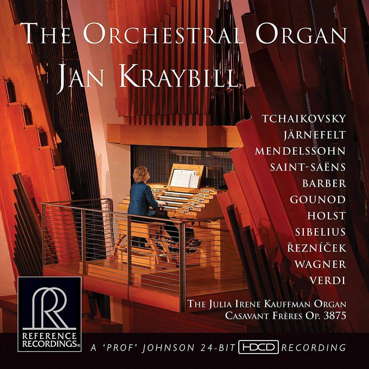 “The Orchestral Organ” was recorded at Helzberg Hall on its Casavant organ.