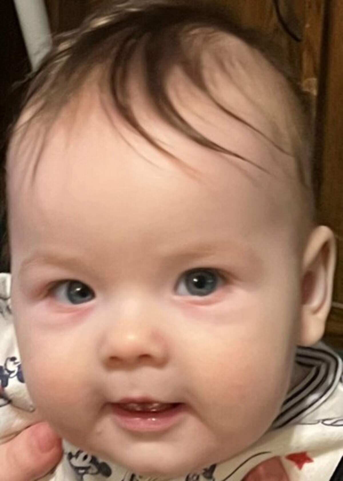 Atreus Viehouser, age 7 months, is seen in a photo provided by police.