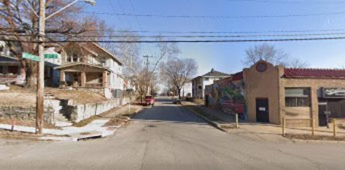 The driver and passenger of a Lexus car died Sunday, May 5, 2020, in Kansas City, Missouri, after the car crashed into a Chevy SUV, then hit a utility pole in the 6000 block of East 12th Street near Belmont Avenue, according to Kansas City Police. Google maps footage from March 2019 shows the intersection of East 12th Street and Belmont Avenue.