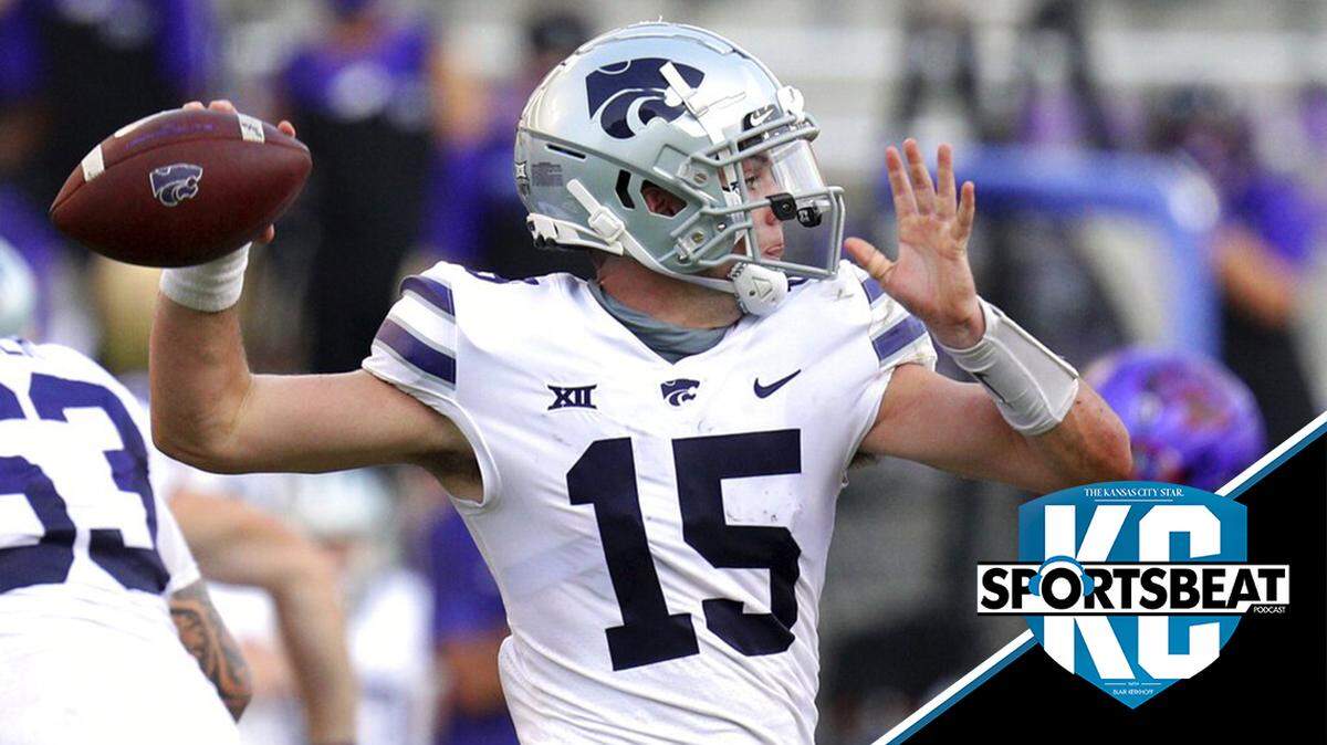 Kansas State quarterback Will Howard and the Wildcats are underdogs against unranked West Virginia.