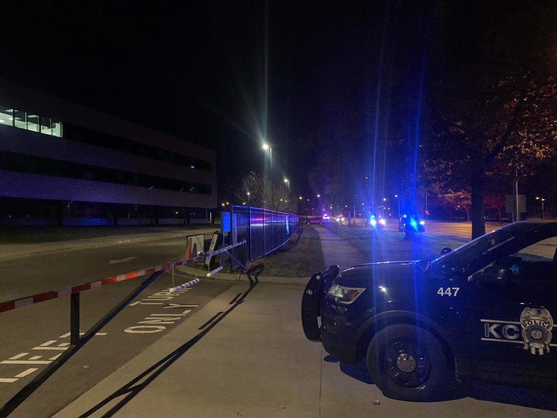 Kansas City police are investigating a double shooting that left two juvenile teenagers with injuries believed to be not life threatening Wednesday night in the parking lot of the Ewing Marion Kauffman School at 6401 Paseo Boulevard.