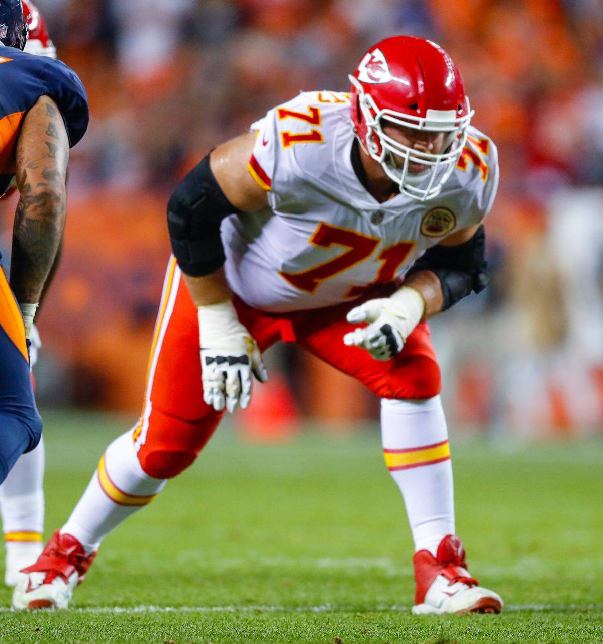 Chiefs tackle Mitchell Schwartz was one of the best in the business at protecting quarterbacks from getting splattered by opposing pass-rushers.