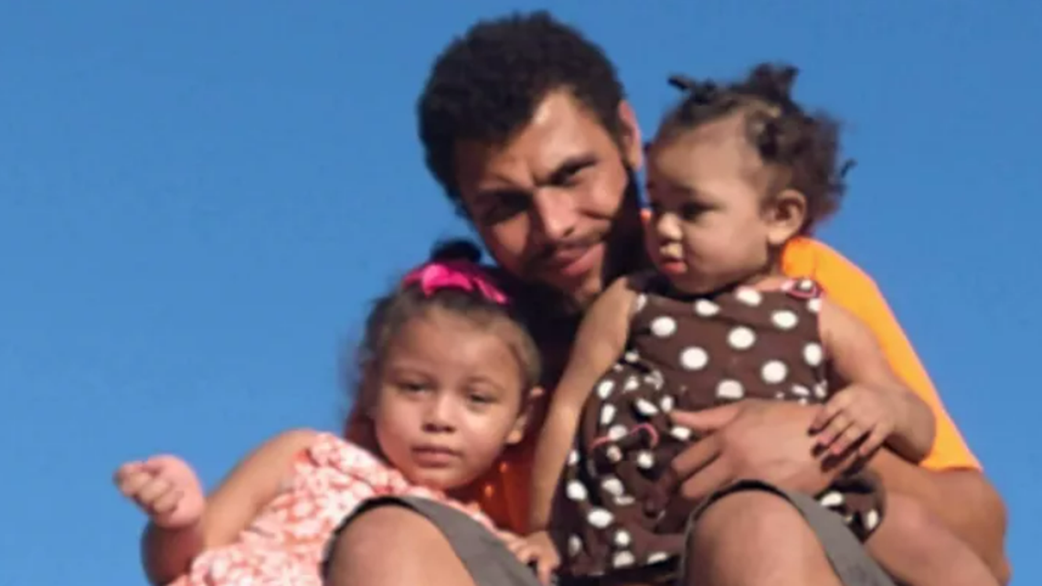 Sterling Simpson, 26, was found on the ground and unresponsive at 3:30 p.m. on Sunday after police were called to a shooting on Kansas City’s East Side. He leaves behind two-year-old and three-year-old daughters.