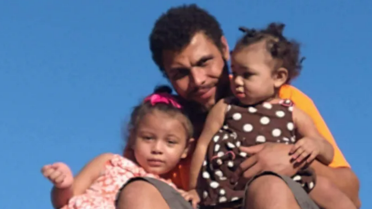 Sterling Simpson, 26, was found on the ground and unresponsive at 3:30 p.m. on Sunday after police were called to a shooting on Kansas City’s East Side. He leaves behind two-year-old and three-year-old daughters.