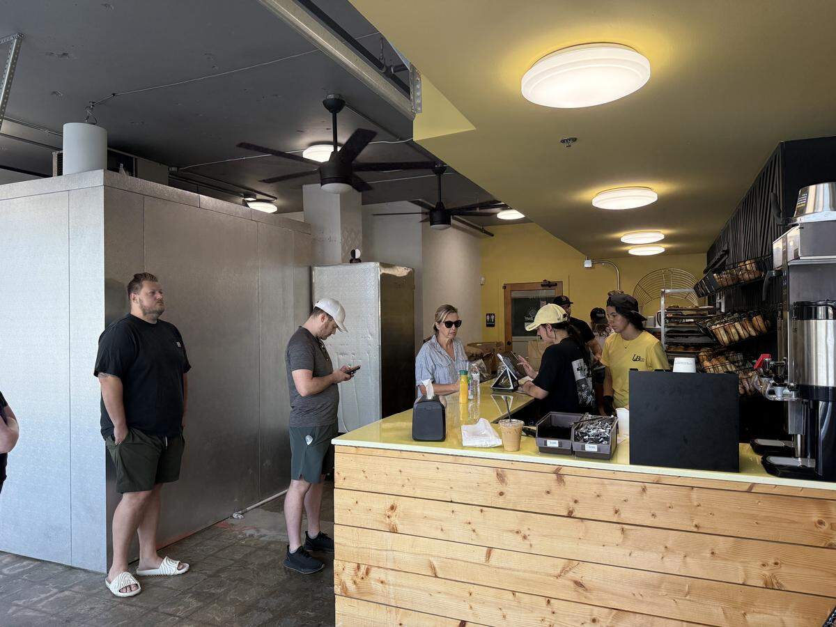 Luca Bagel Co. moved into the former Mattie’s Foods space in Brookside.