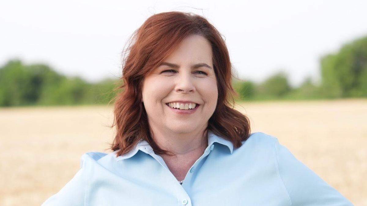 Joy Eakins, a former Wichita school board member who founded a data analytics company, is running for governor as a Republican.