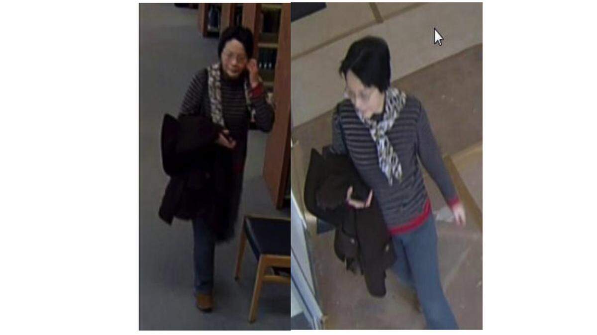 Campus police at Towson University in Maryland have warned students to be on the lookout for a woman who has approached students allegedly looking for a date for her son. She showed them photos of him, police said.