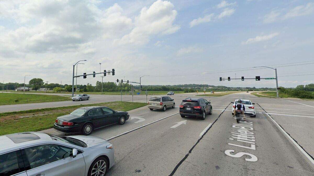Stephen Maginness, 75, of Independence, died after the driver of a Buick Rendezvous failed to stop at a red light and crashed into a pickup at the intersection of Little Blue Parkway and R.D. Mize Road in Independence. The force of the impact spun the Buick through the intersection striking Maginness, who was riding a bicycle. This Google Maps Street View image of the area is from July.