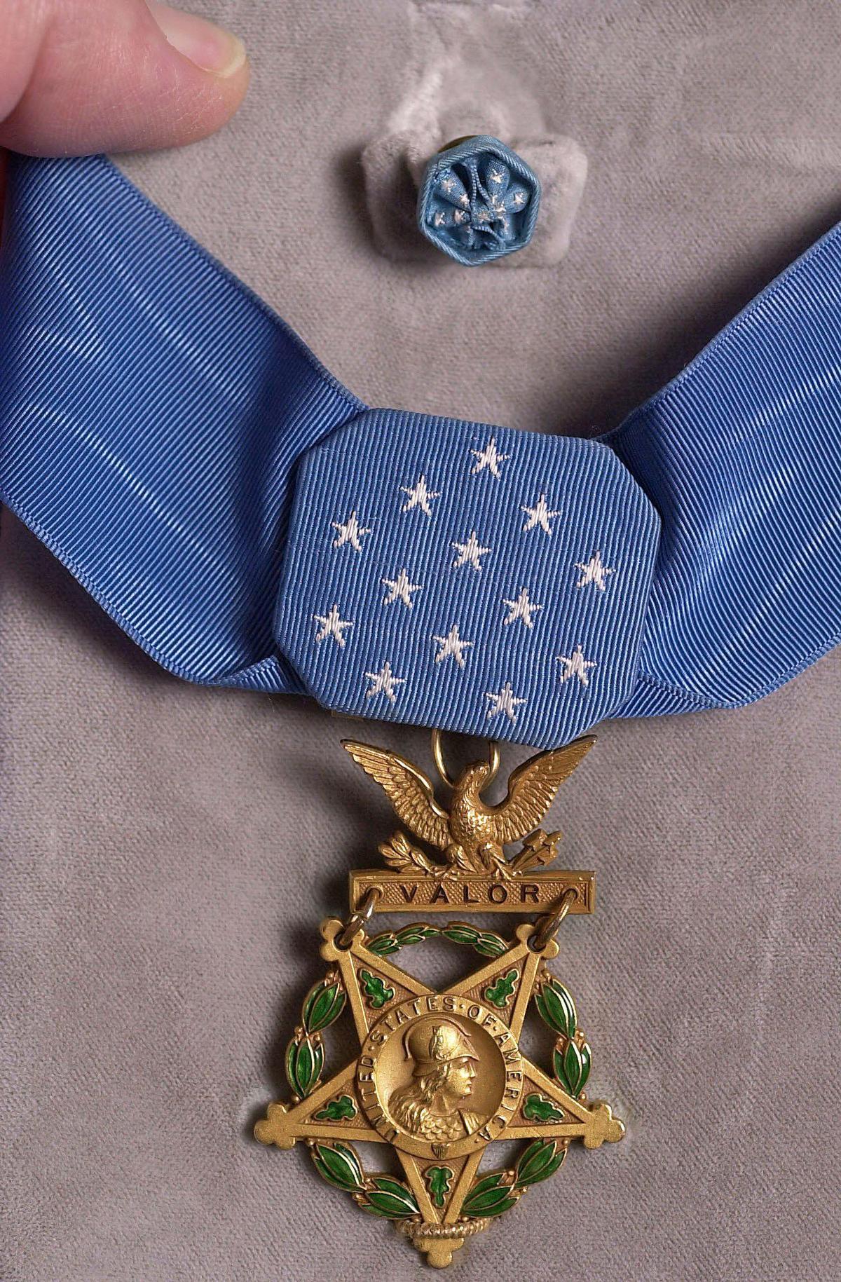 Charles C. Hagemeister’s Medal of Honor.