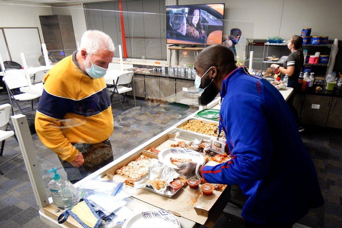 Project 1020, a cold weather homeless shelter at Shawnee Mission Unitarian Universalist Church in Lenexa, provides food and beds for 30 people every night. The shelter opens from 7 p.m. to 7 a.m. from Dec. 1 to April 1.