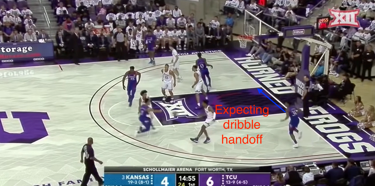 TCU overplay.