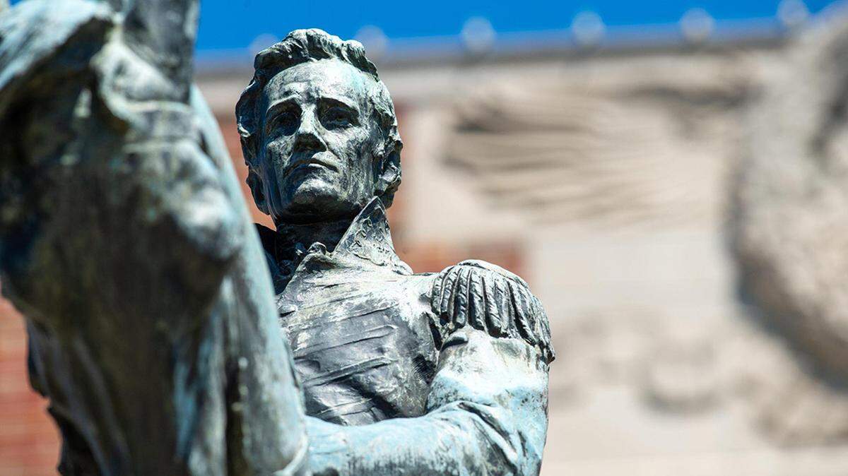 Each new generation establishes values for itself and challenges symbols of the past that may no longer represent us. Move into a future for everyone.
