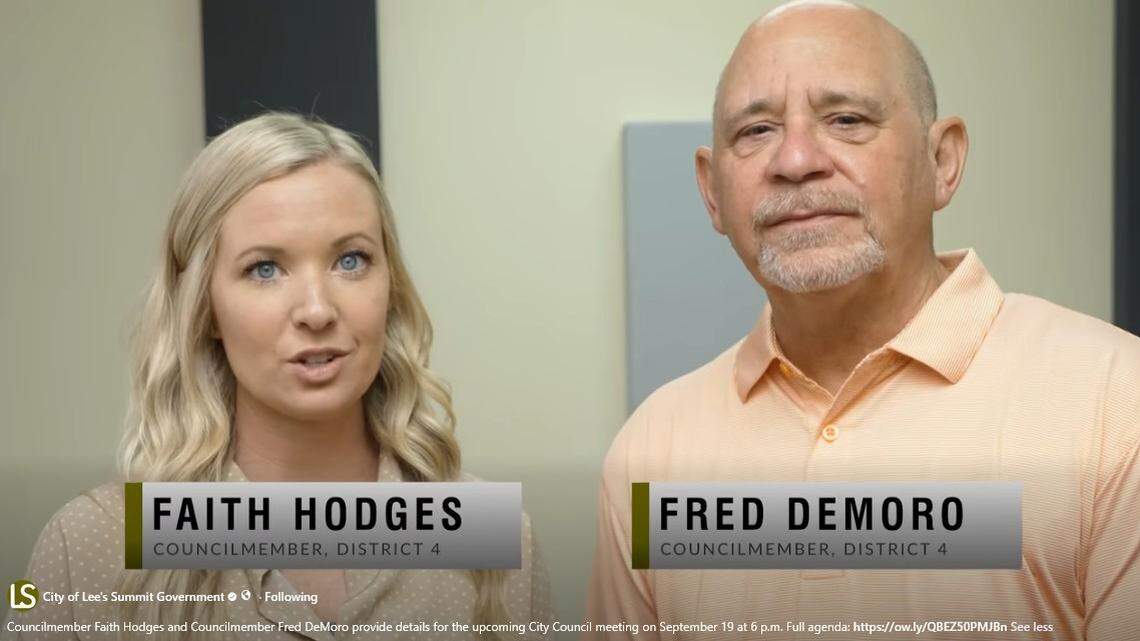 Lee’s Summit official says she was sexually harassed by fellow council member