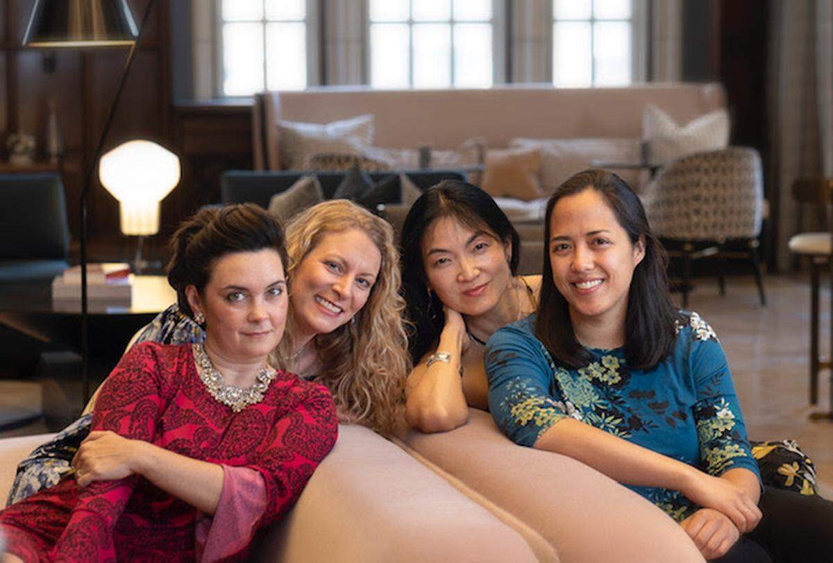 Bach Aria Soloists, from left: Sarah Tannehill Anderson, Elisa Bickers, Elizabeth Lane and Hannah Collins.