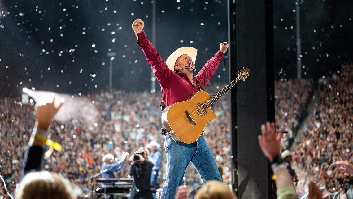 Garth Brooks is scheduled to play Aug. 7 at a sold-out Arrowhead Stadium.
