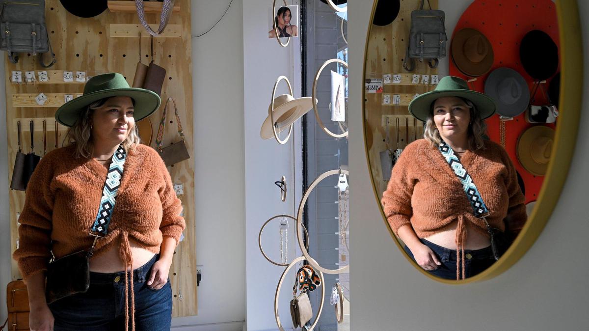 The Babe Standard is a holiday pop-up on the Country Club Plaza owned by Ashley Donnell. Donnell said the store, at 340 W. 47th Street, is known for hats and handbags.