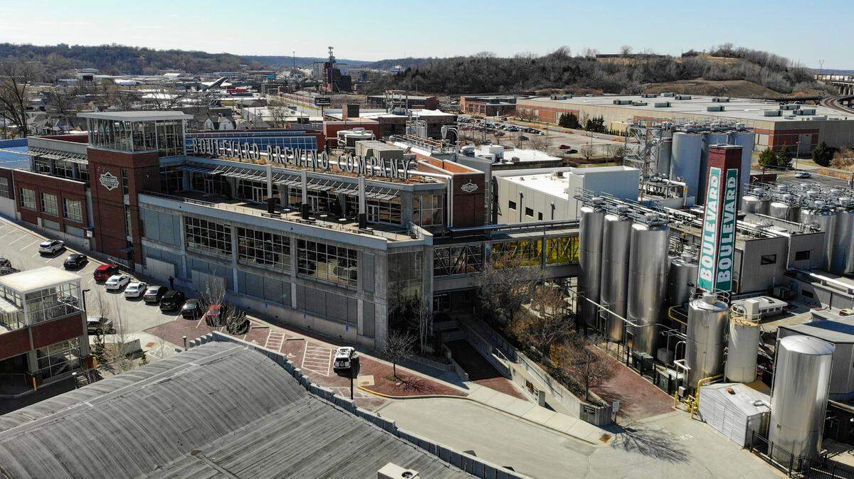 Boulevard Brewing Company headquarters in Kansas City, Missouri.
