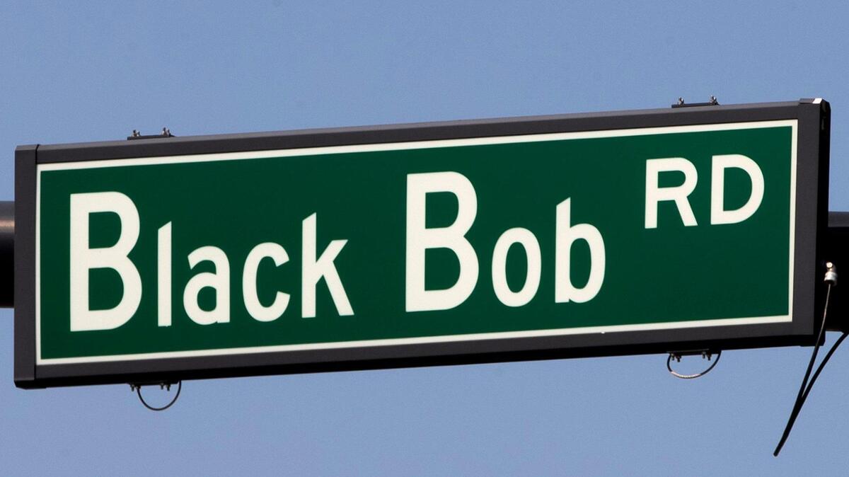 Black Bob Road in Olathe is named for a Shawnee Indian chief.