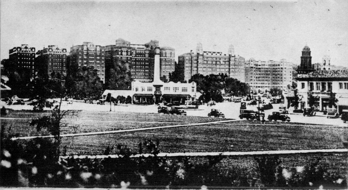 The Chandler Nursery, at 47th Street and Mill Creek, was a family-owned business long before the Country Club Plaza was built. In 1916, founder Clarence A. Chandler constructed a steam-heated greenhouse, with its tall smokestack serving as a landmark for years.
