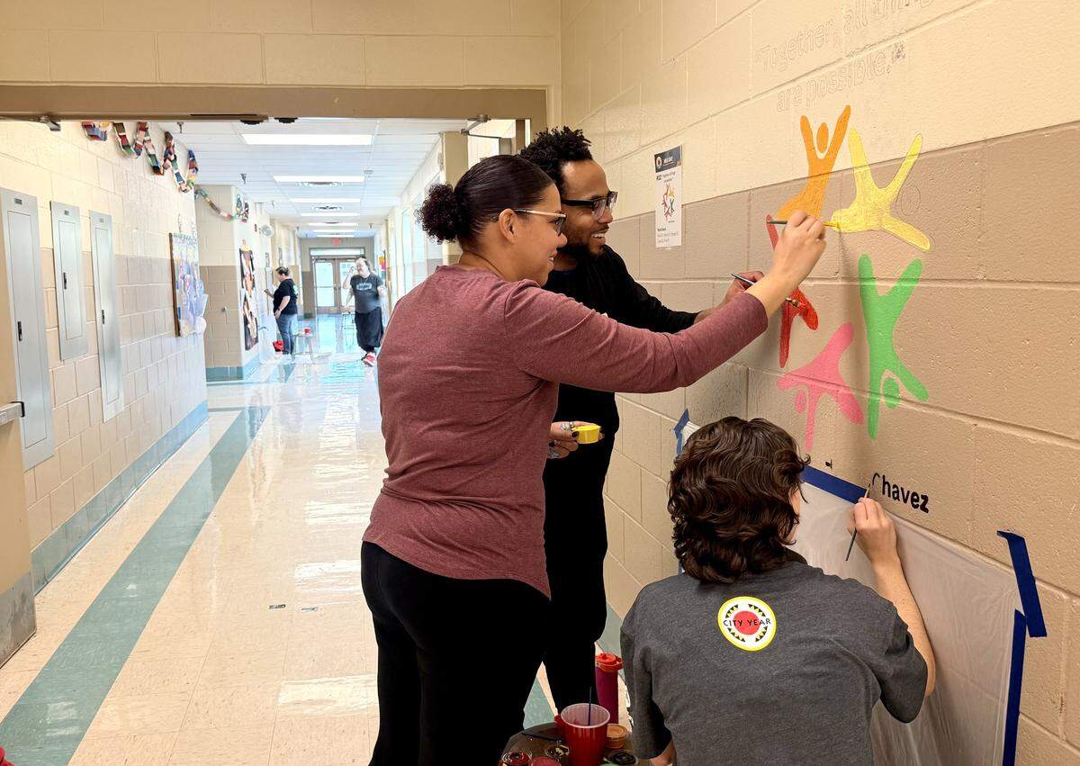 City Year’s Day of Service event treats MLK Day as a “day on,” not a day off.