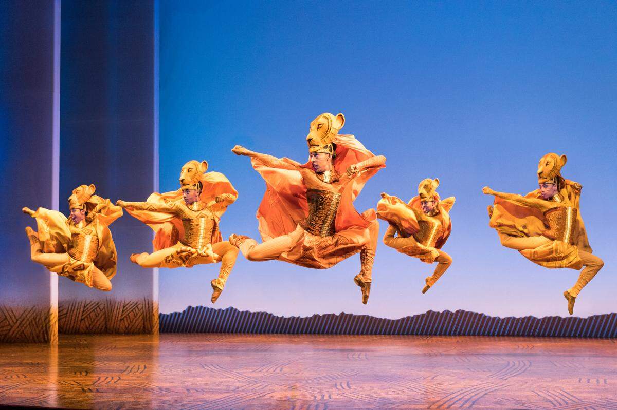 “The Lion King,” with music by Elton John and Tim Rice, will have a two-week stay at the Music Hall.