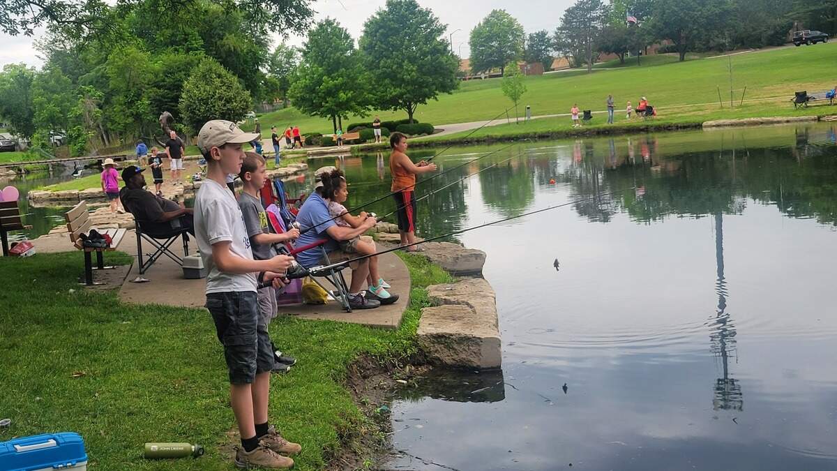 The Lenexa Youth Fishing Derby returns Saturday to Rose’s Pond in Sar-Ko-Par Trails Park. Anglers age 13 years and younger are welcome at the free event that will include prizes and giveaways.