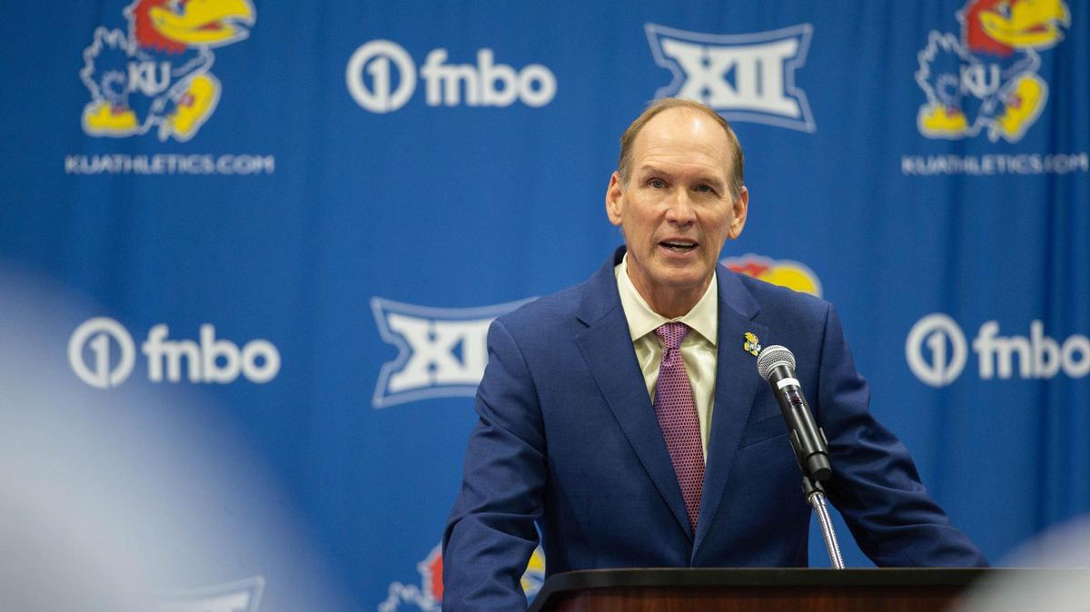 The University of Kansas introduced Lance Leipold as the new Jayhawks football coach on Monday, May 3, 2021. Before coming to KU, Leipold was the head football coach at the University of Buffalo.