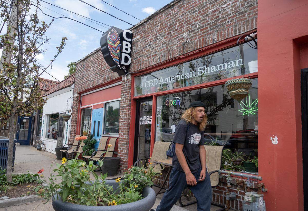 The CBD American Shaman store, 1415 W 39th St., on Tuesday, Sept. 2, 2025, in Kansas City.