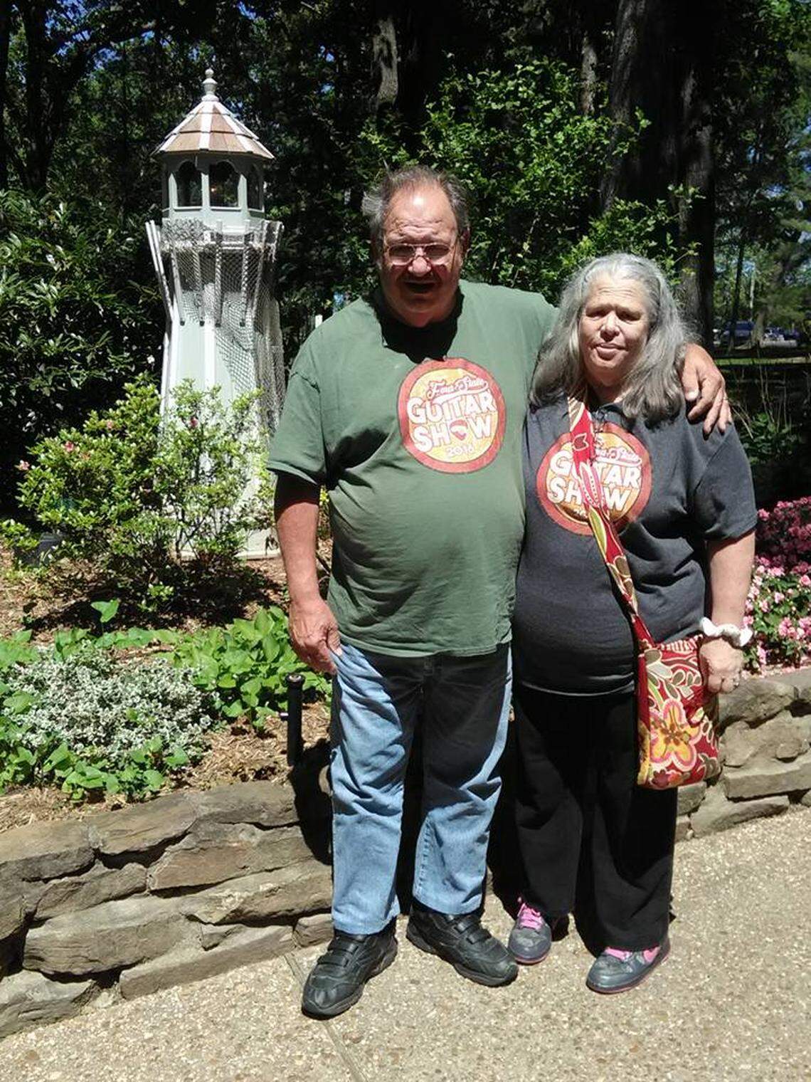 William Bright, 65, and his wife, Janice, 64,  went to Branson to celebrate their 45th wedding anniversary.