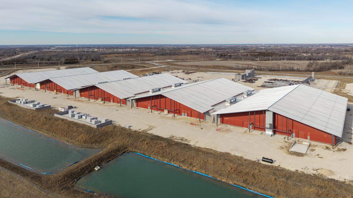 The American Royal is building a new, state-of-the-art agricultural complex in Kansas City, Kansas at 118th and State Avenue, northwest of the Kansas Speedway and near the Village West area. Last Spring, construction on the project was stalled. The area was seen on Tuesday, Dec. 30, 2025.