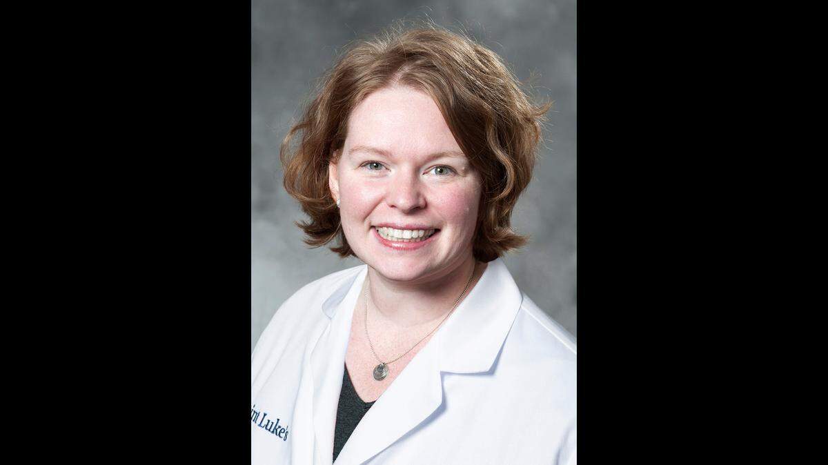 Dr. Sarah Boyd, an infectious disease specialist with the Saint Luke’s Health System.
