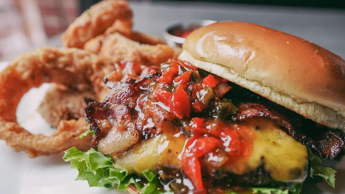 Tabard’s peanut butter jalapeno burger.