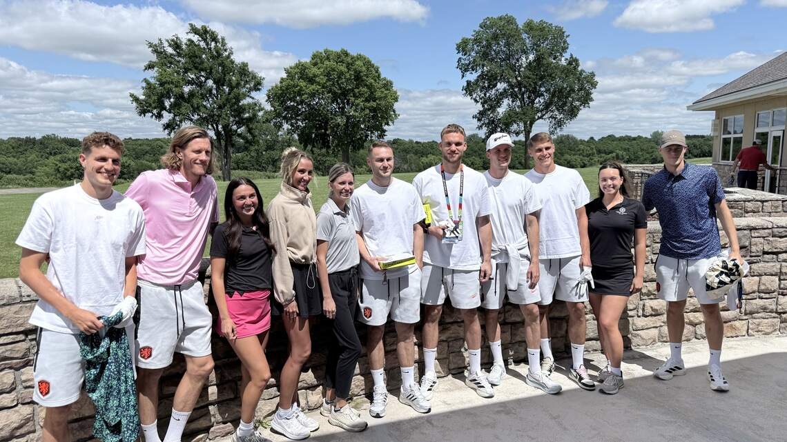 Netherlands World Cup players get their kicks at KC golf course. ‘They’re massive’