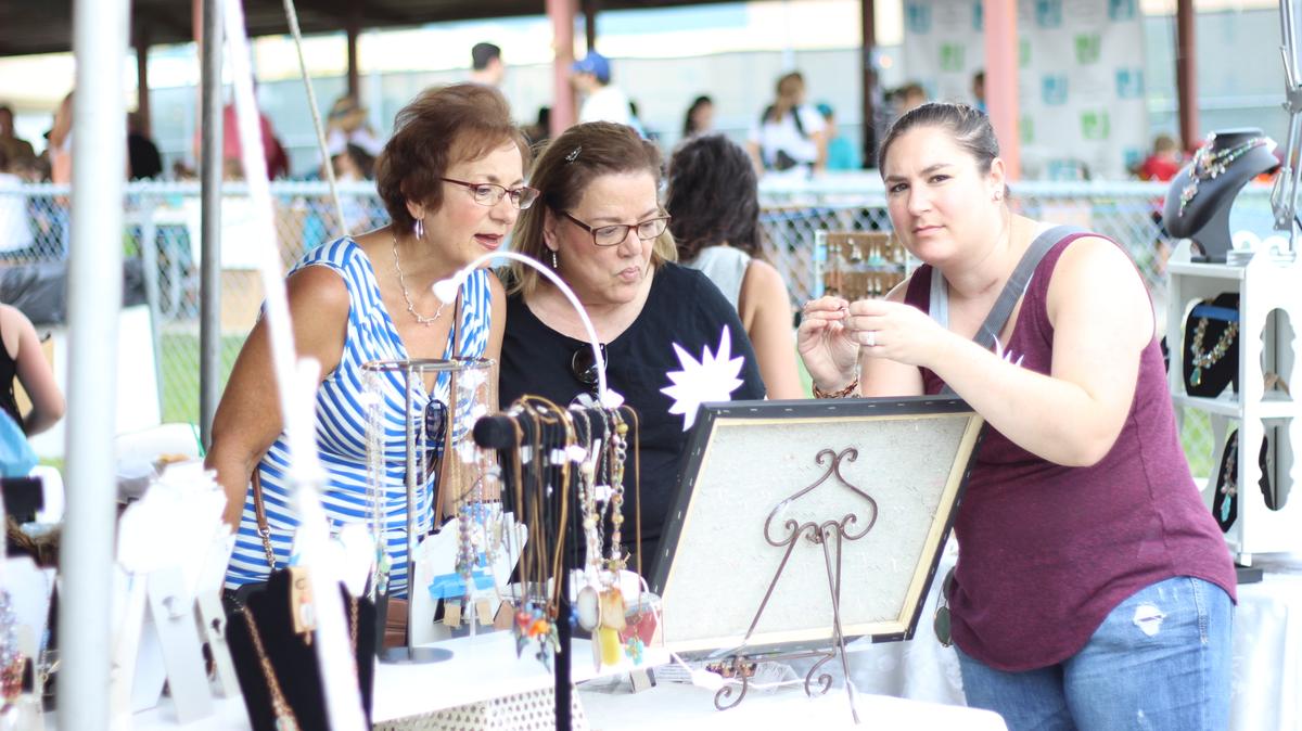 Those visiting the Jewish Cultural Fest on Oct. 15 can expect to see fine jewelry, painting and pottery at the juried art fair, a popular part of the event.