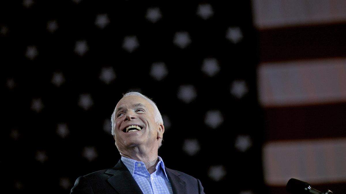 Sen. John McCain in 2008