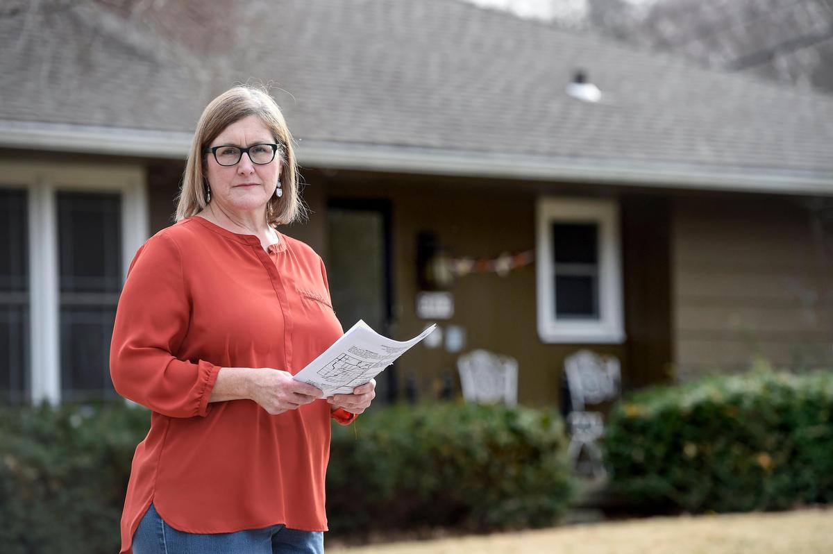 Lisa Veglahn of Prairie Village has seen a 21% increase in her property taxes this year on her home in the Countryside East neighborhood of Prairie Village. Veglahn, who went through the appeals process with Johnson County, only to be denied, has seen her property taxes rise to nearly $400 a month.