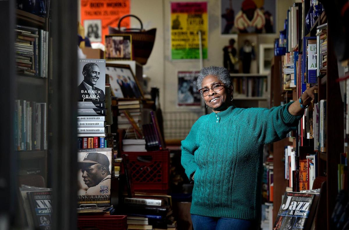 Willa Robinson owns WillaÕs Books and Vinyl, what is likely Kansas CityÕs only bookstore that features Black authors, history and culture. In addition to books, Robinson also sells vinyl records.