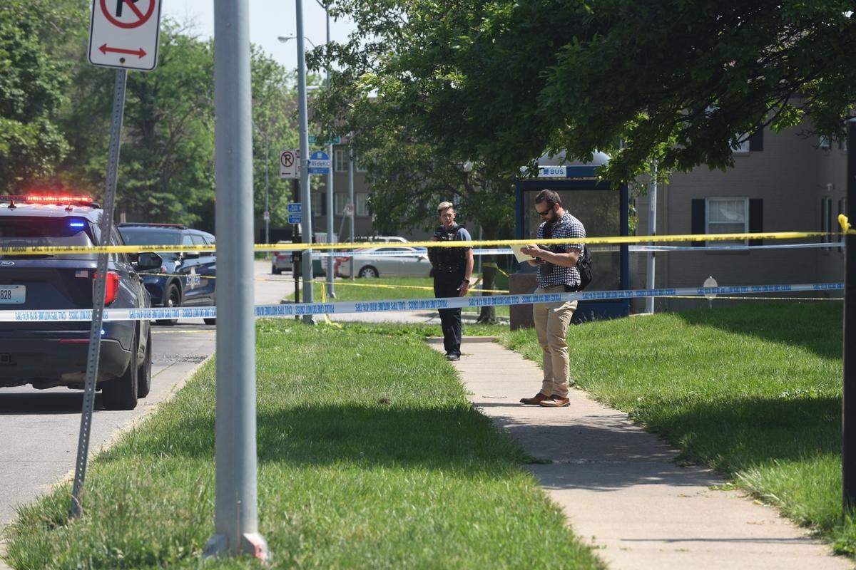 Kansas City police were investigating a shooting Tuesday afternoon in the 8200 block of Forest Avenue that left a teenage juvenile dead.