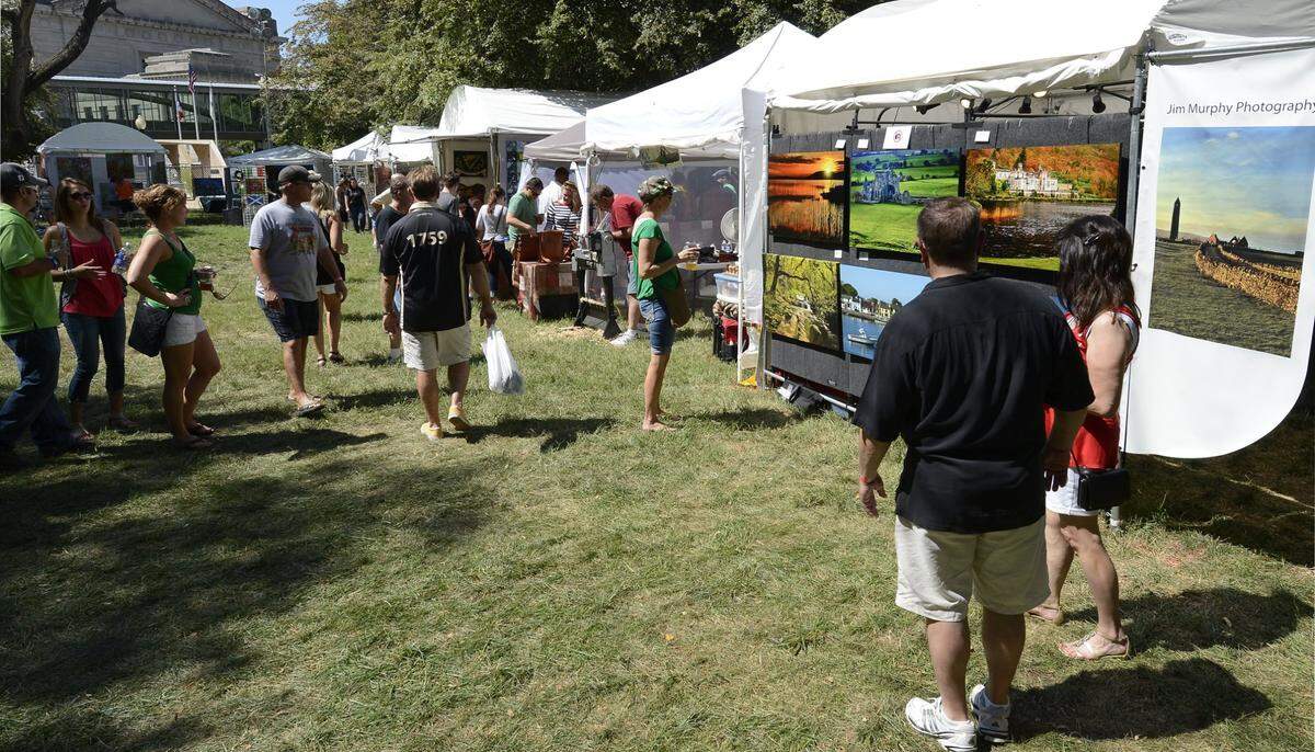 Washington Square Park, which is a venue for the annual Kansas City Irish Fest, will be the site of the Kansas City Folk Festival on May 20.