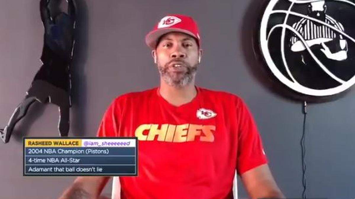 Rasheed Wallace, Chiefs fan