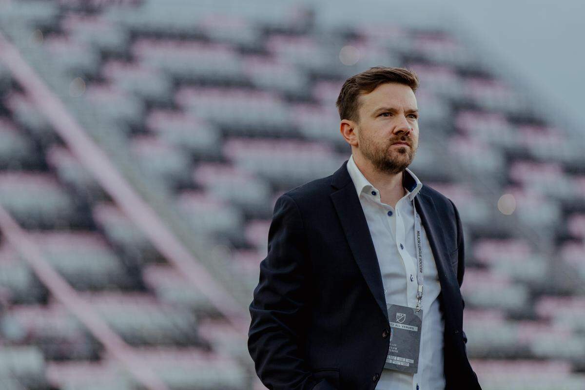 New Sporting Kansas City general manager David Lee, whose hire was confirmed by the club on Sept. 30, 2025.