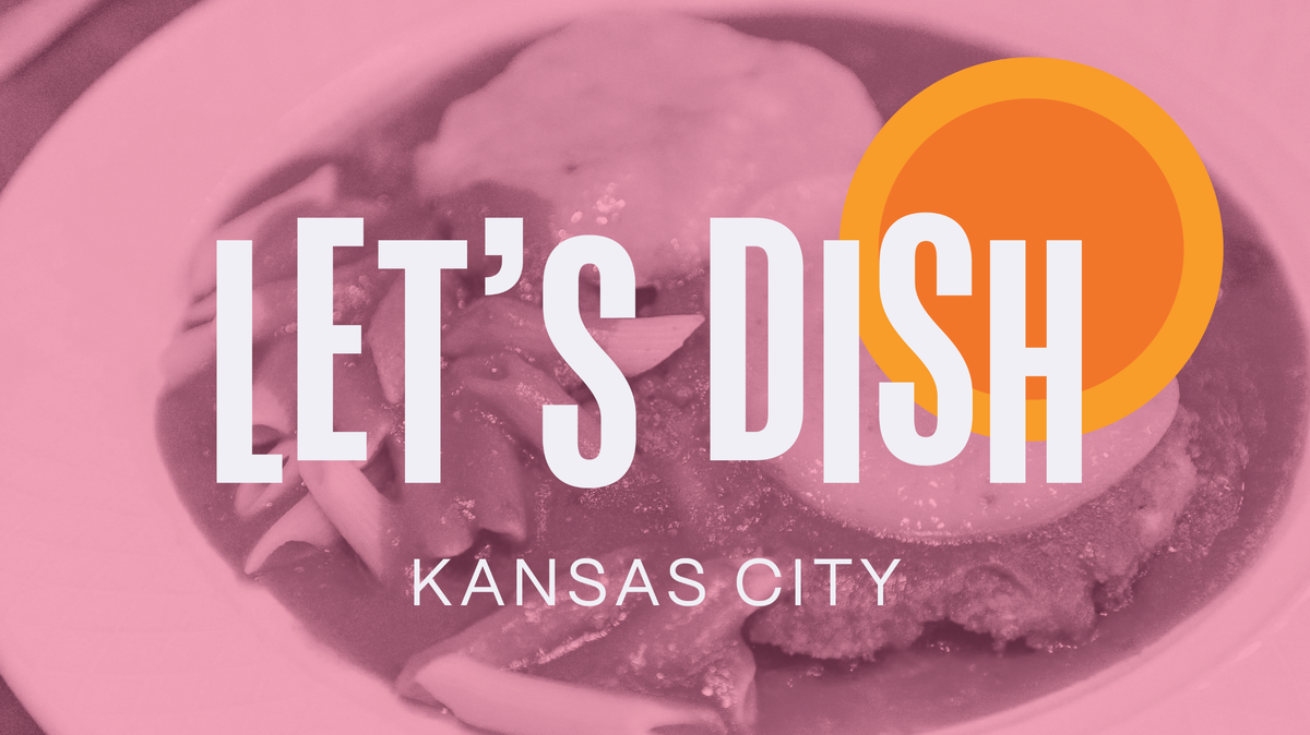 Jasper's Chicken Parmesan, overlaid with the Star's Let's Dish, Kansas City logo. 