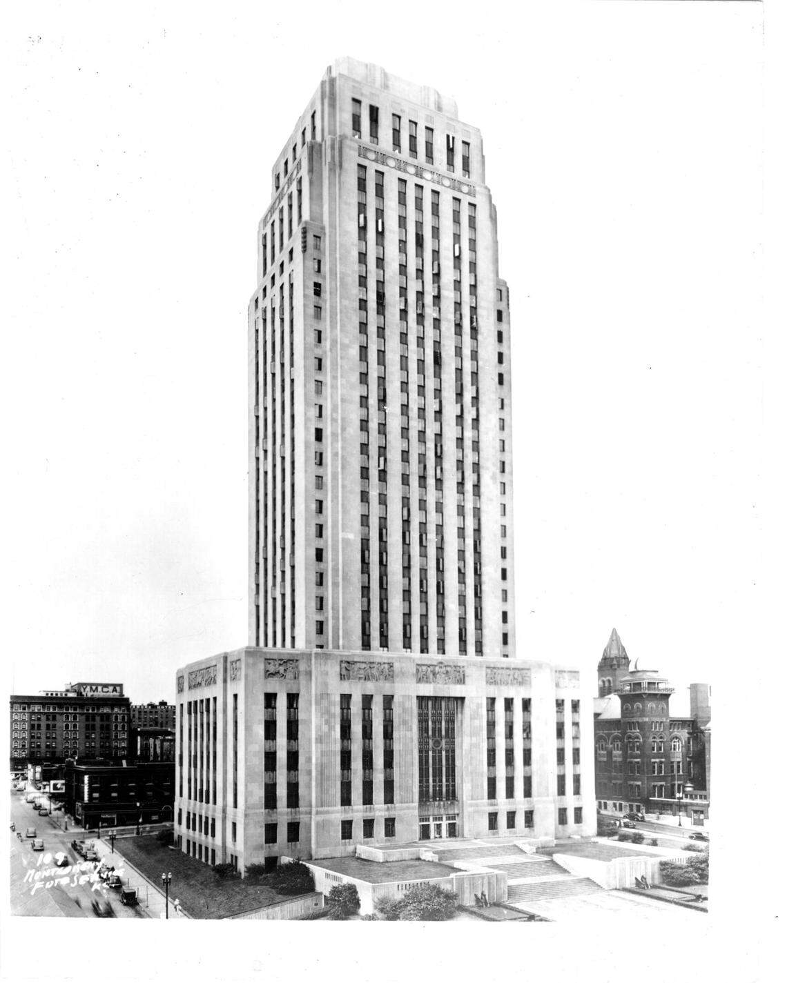 City Hall, 12th and Oak, circa 1940