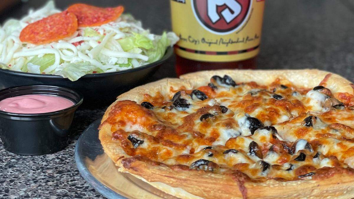 Pizza Shoppe was founded in 1967 and serves a variety of specialty pizzas, as well salads with its The Pink Stuff salad dressing.