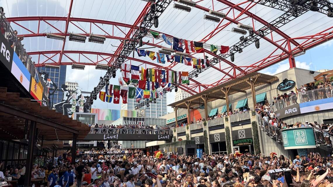 KC crowd celebrates Spain’s win & love for soccer in final World Cup watch party