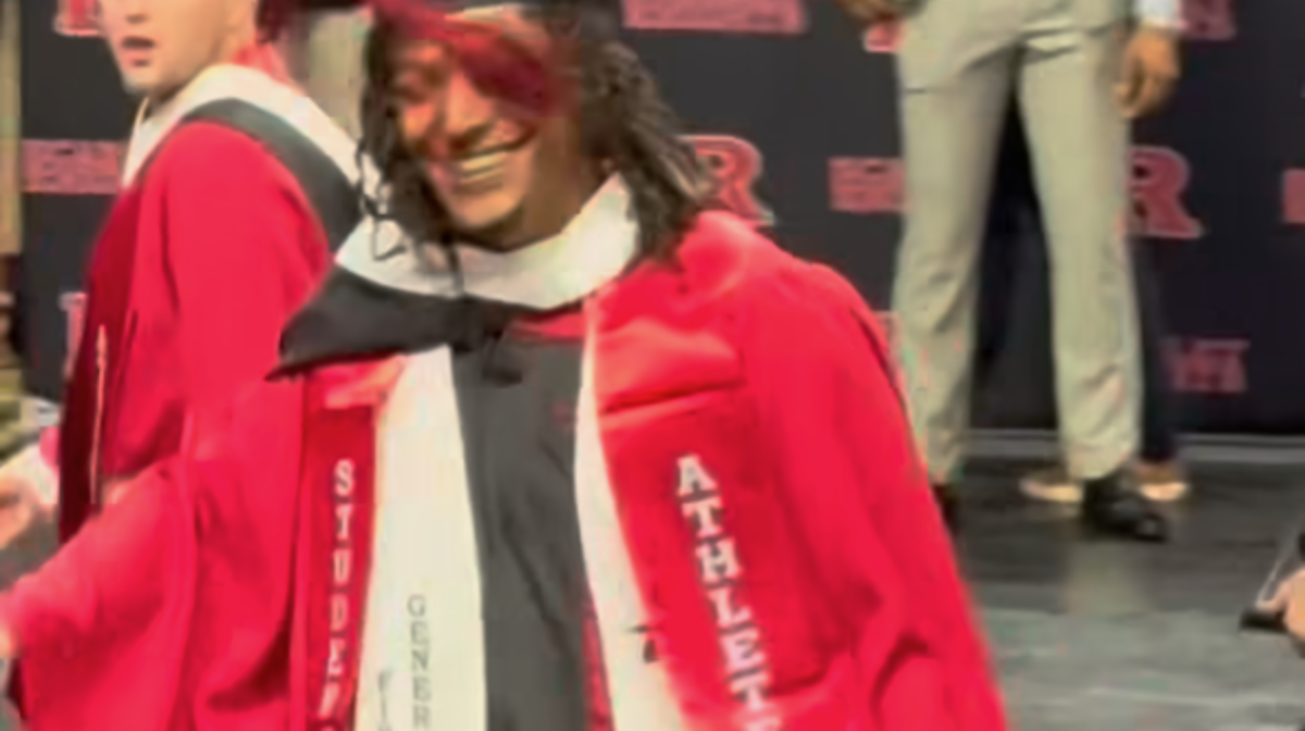 Isiah Pacheco wears Super Bowl rings at Rutgers graduation | Kansas ...